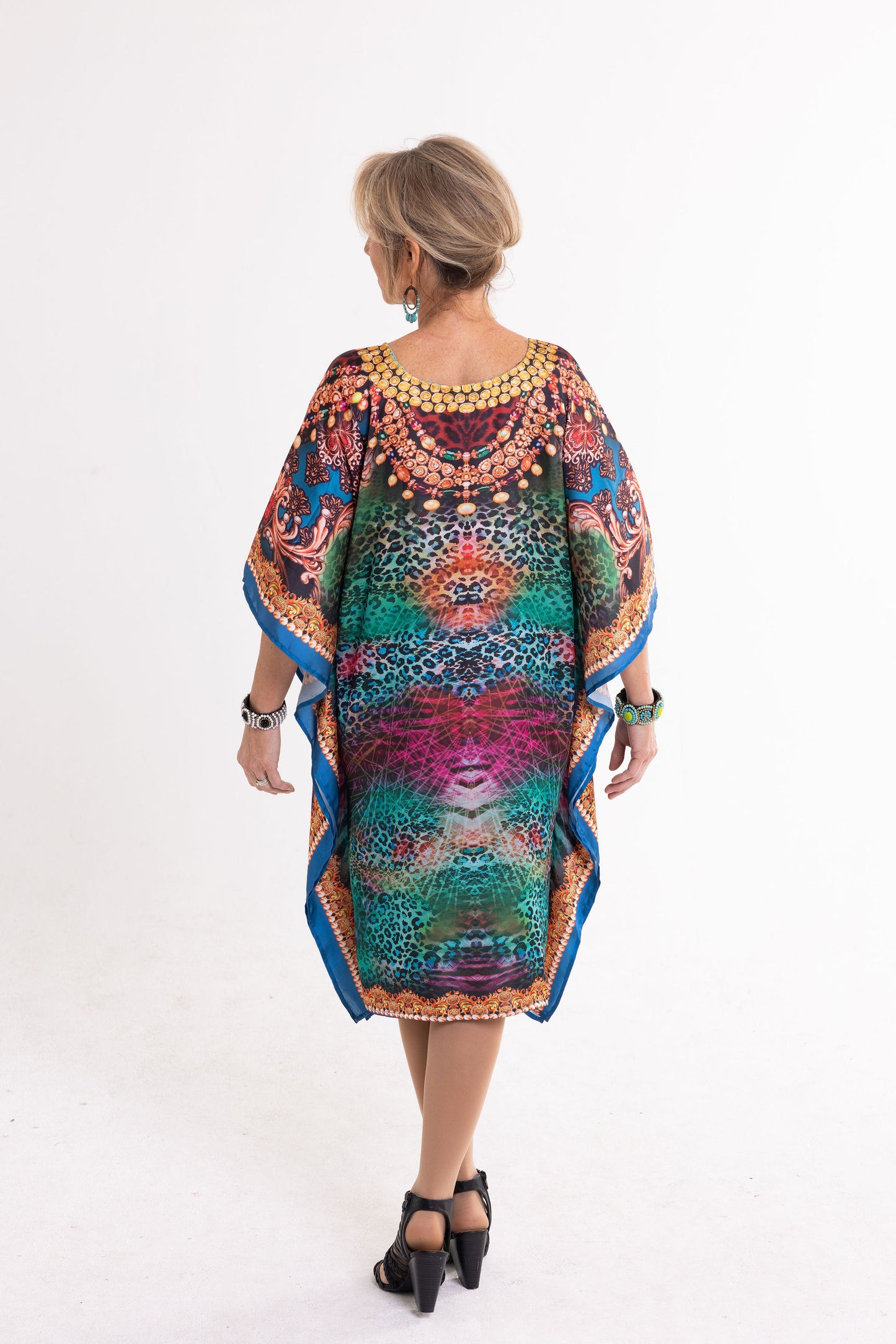 Short Satin - Atlantis Kaftan