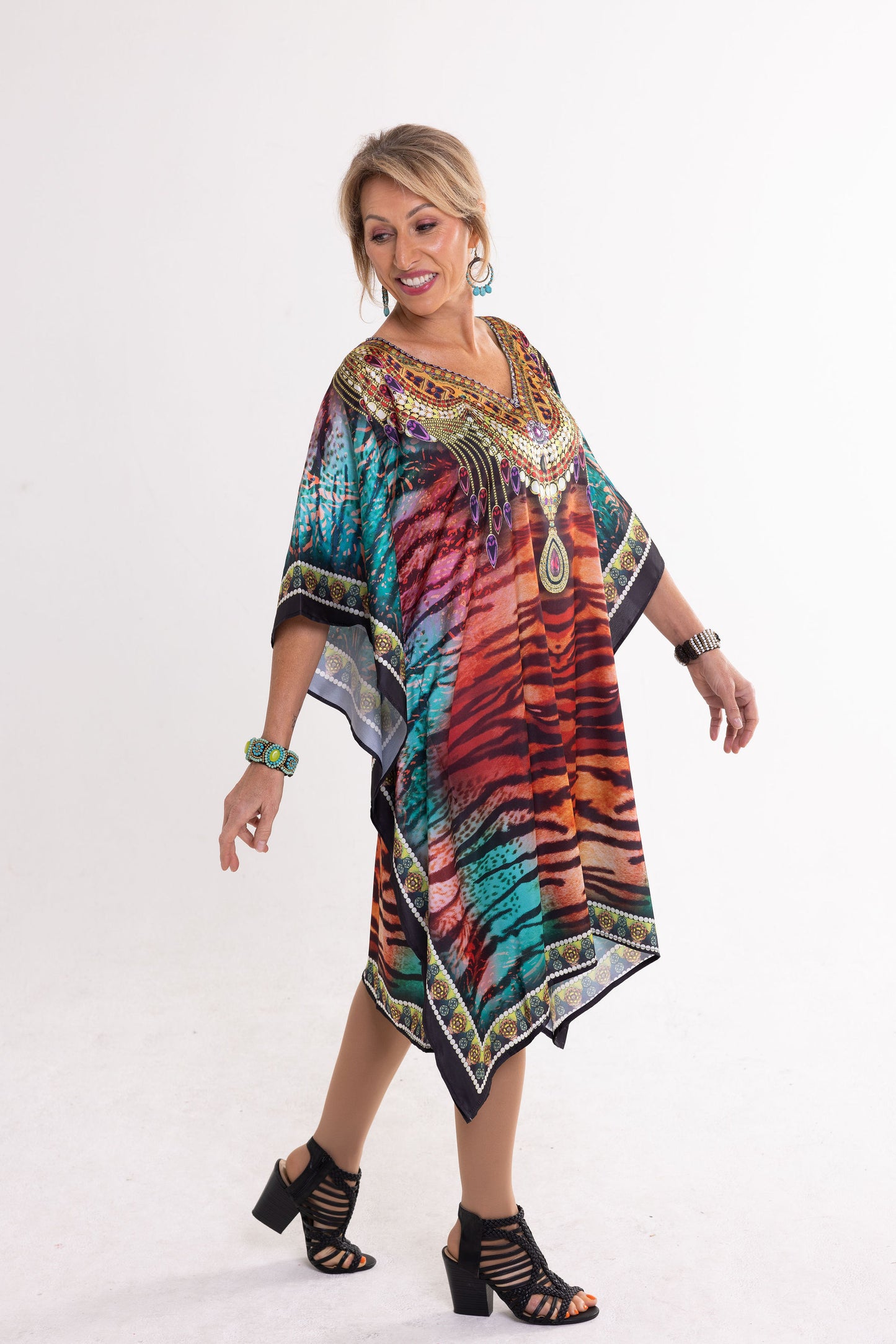 Short Satin - Eldorado Kaftan