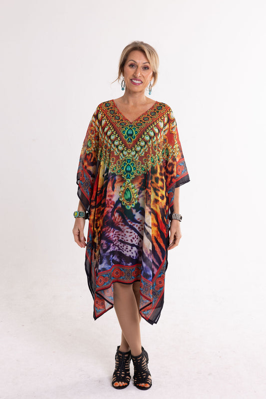 Short Chiffon - Aruna Kaftan