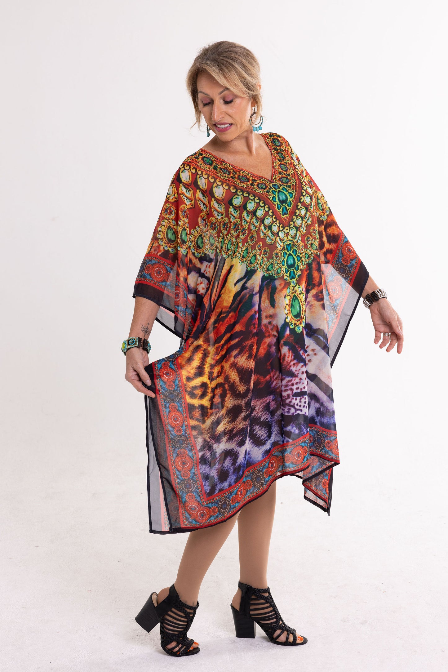 Short Chiffon - Aruna Kaftan