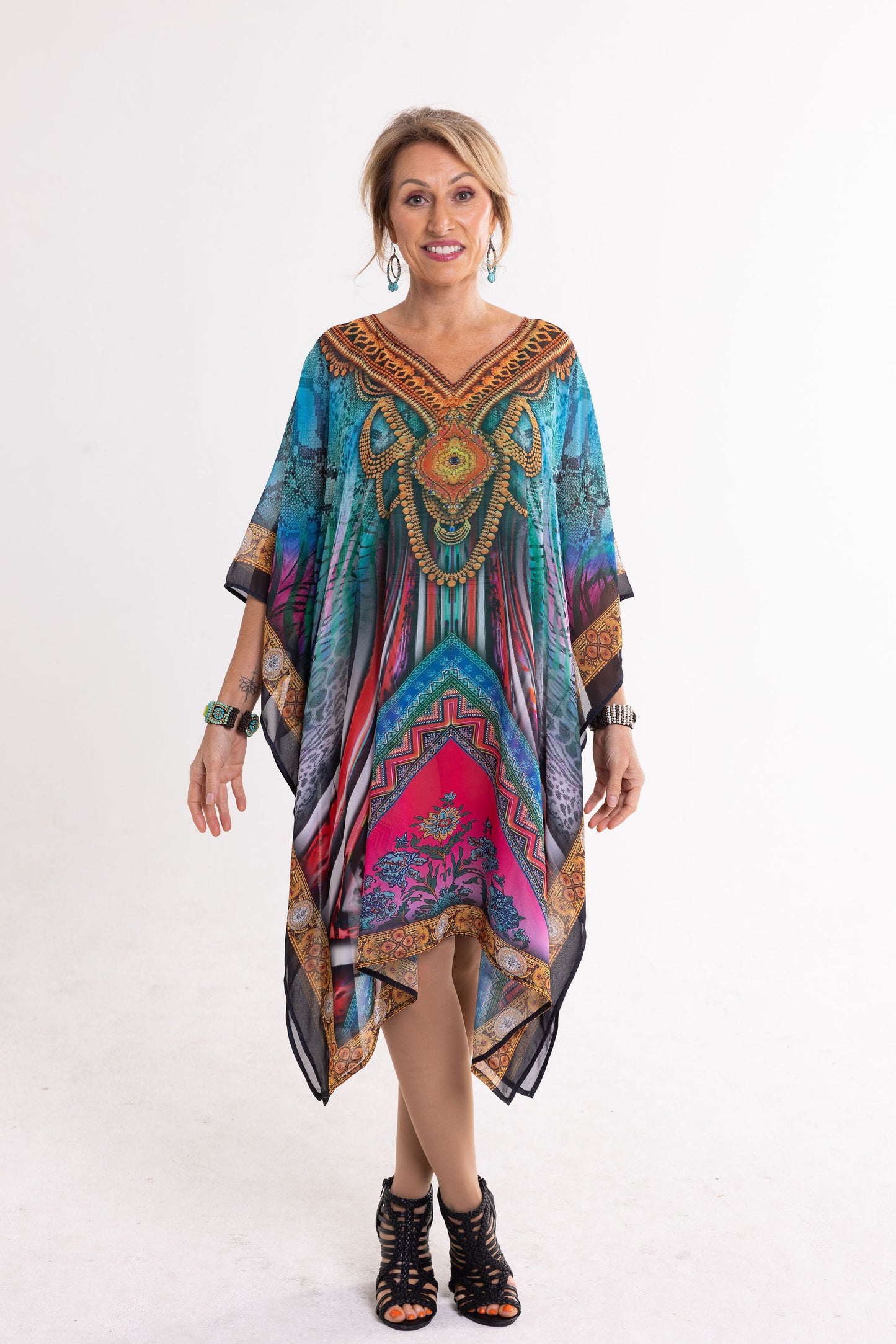 Short Chiffon - Suni Bay Kaftan