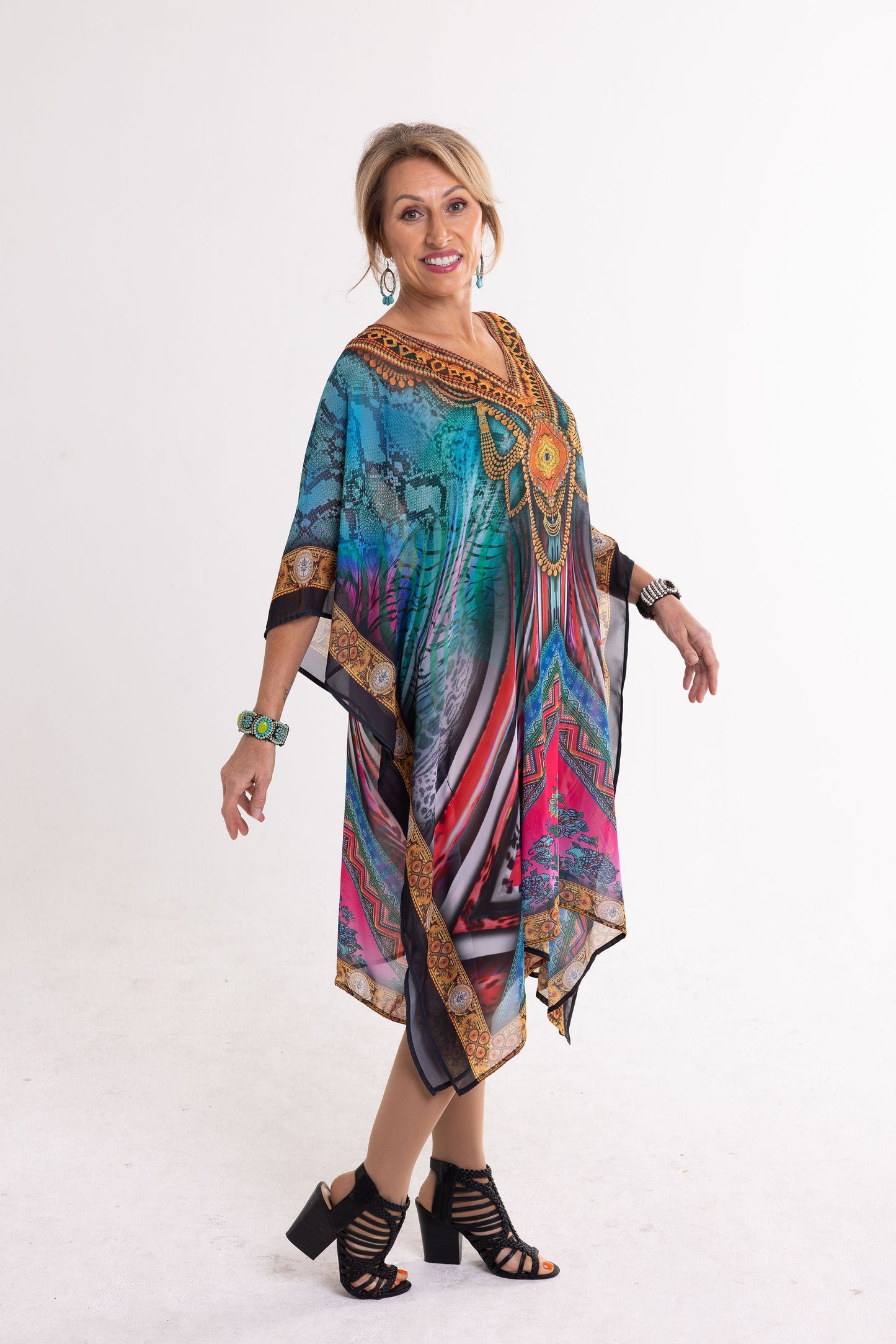 Short Chiffon - Suni Bay Kaftan