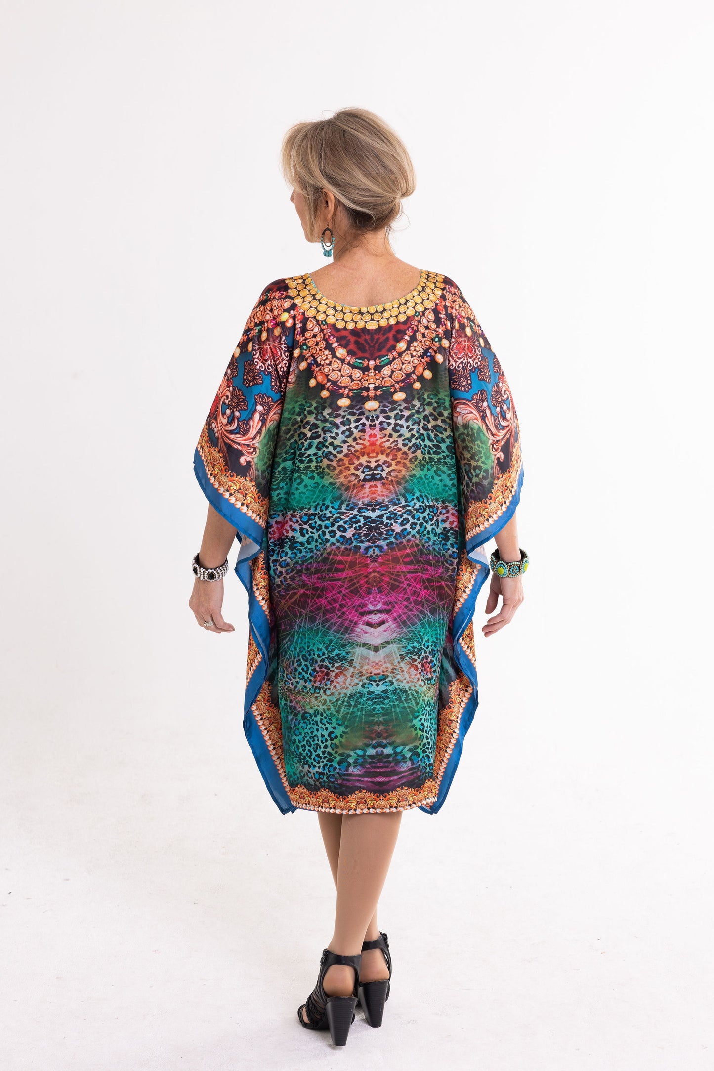 Short Satin - Atlantis Kaftan