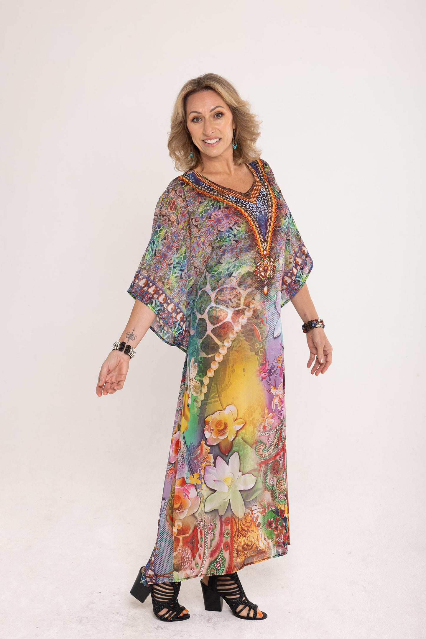 Long Chiffon - The Amari Kaftan