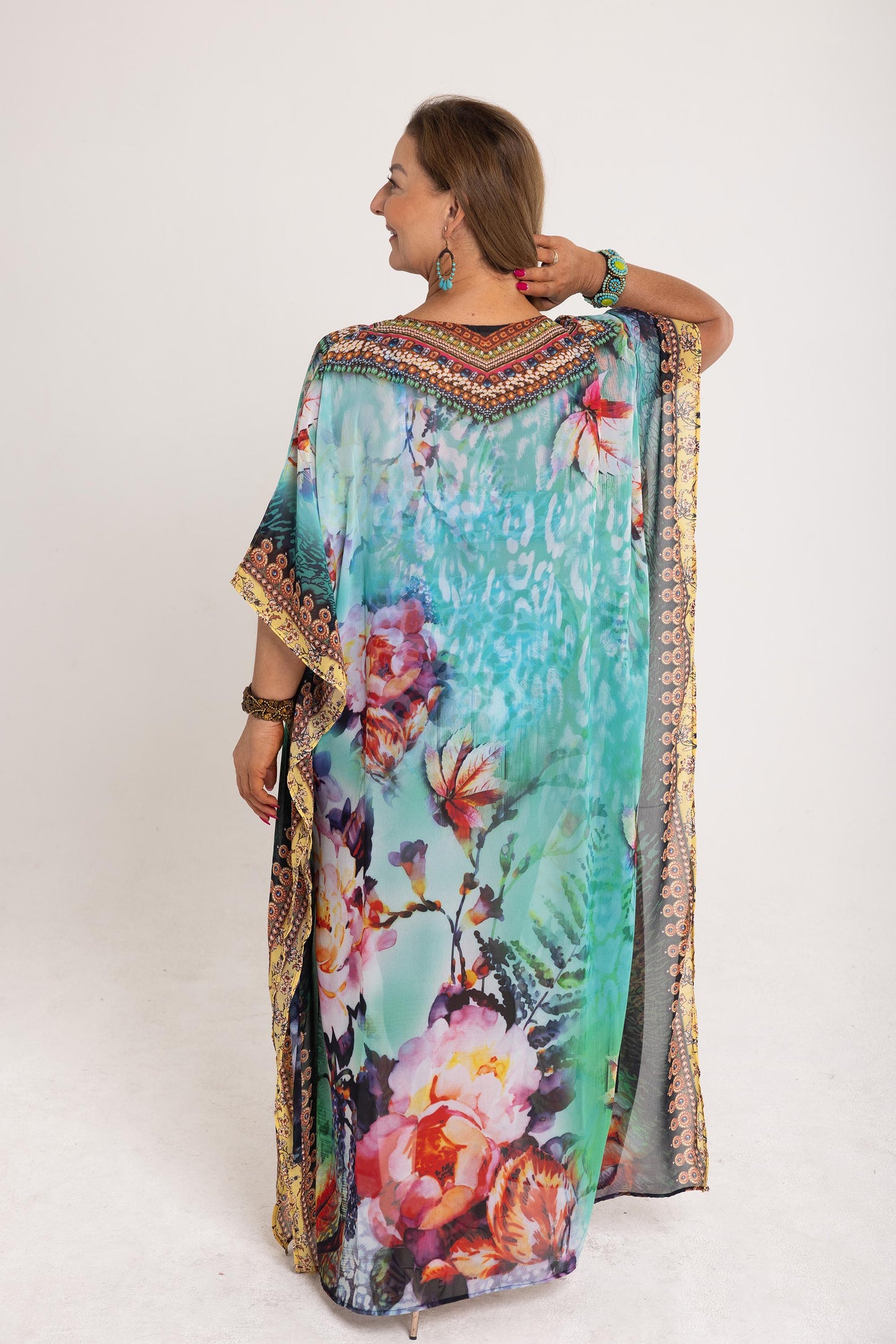 Long Chiffon - The Maya Kaftan