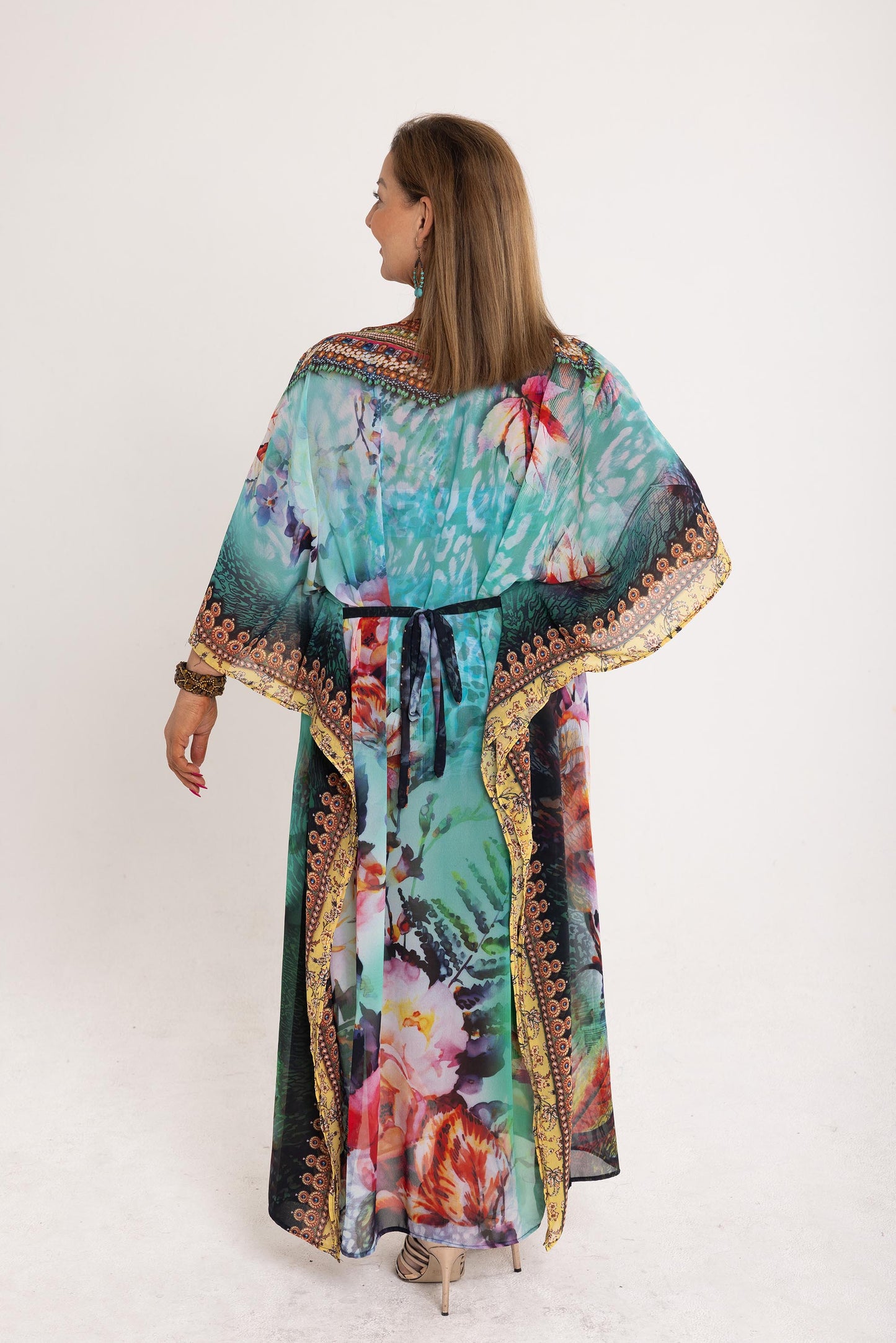 Long Chiffon - The Maya Kaftan