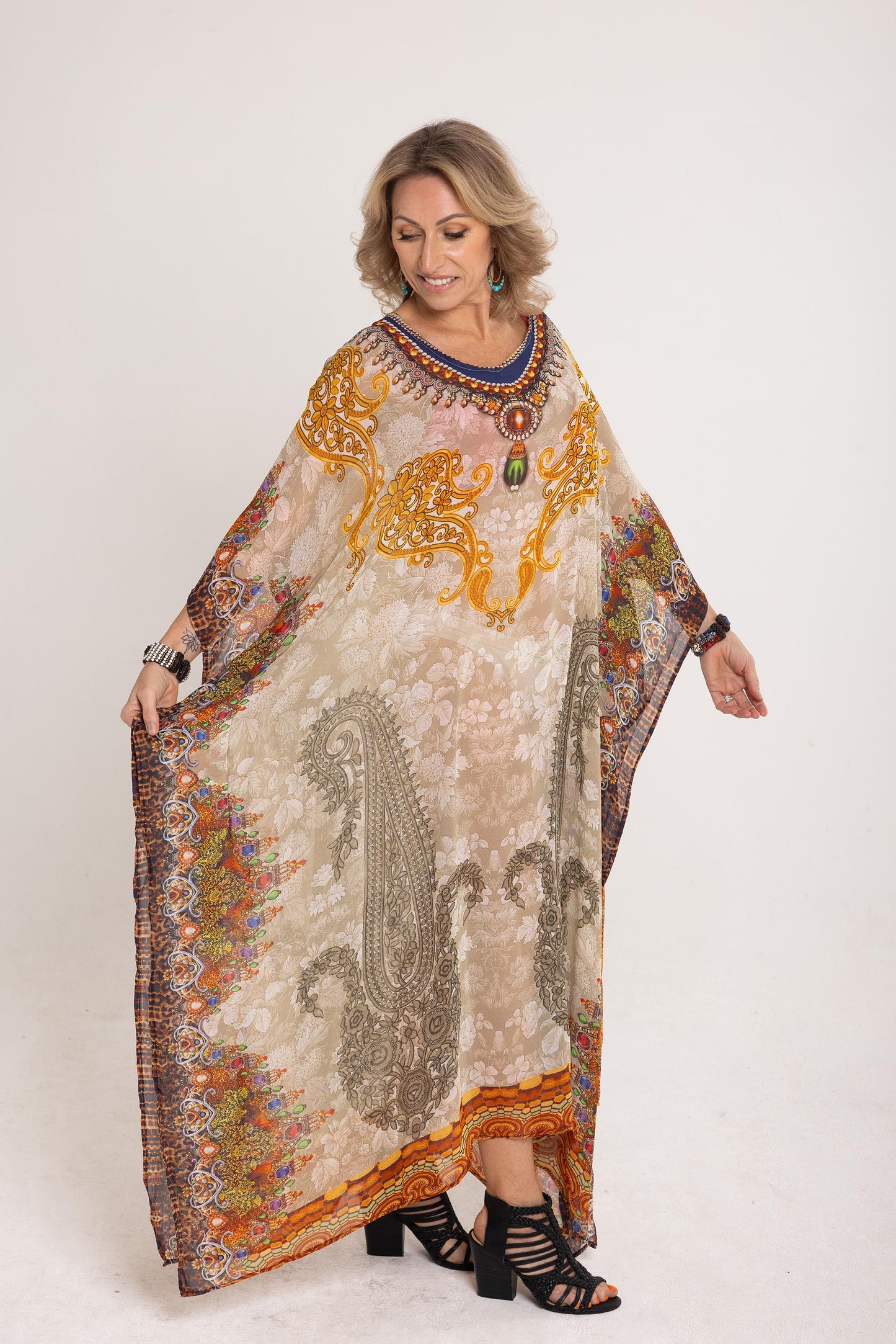 Long Chiffon - The Queen of Sheba Kaftan