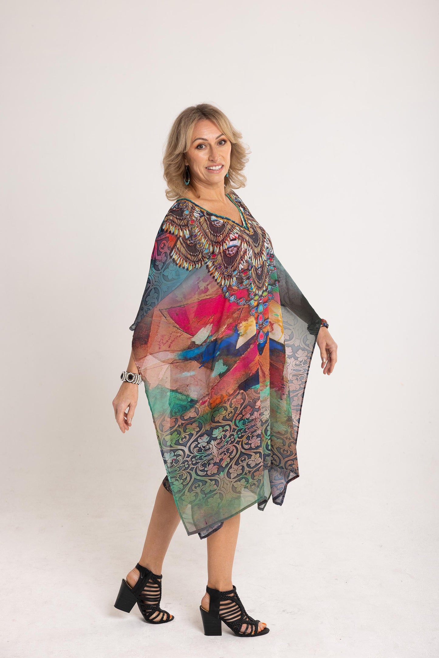 Short Chiffon - The Florence Kaftan