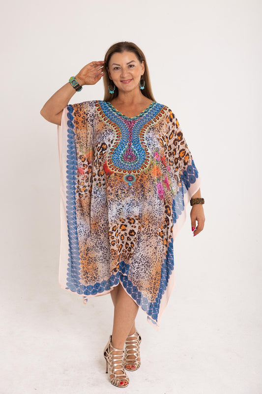 Short Chiffon - Egyptian Goddess Kaftan