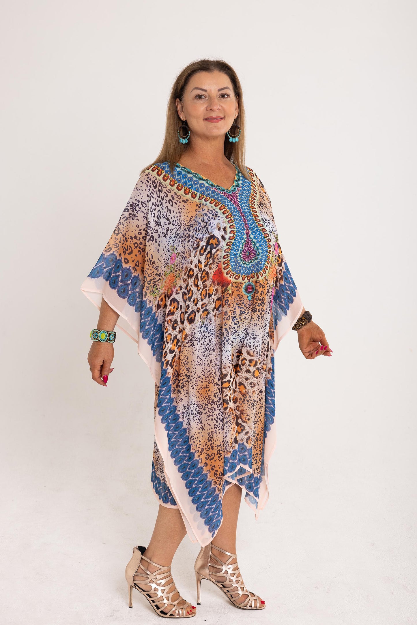 Short Chiffon - Egyptian Goddess Kaftan