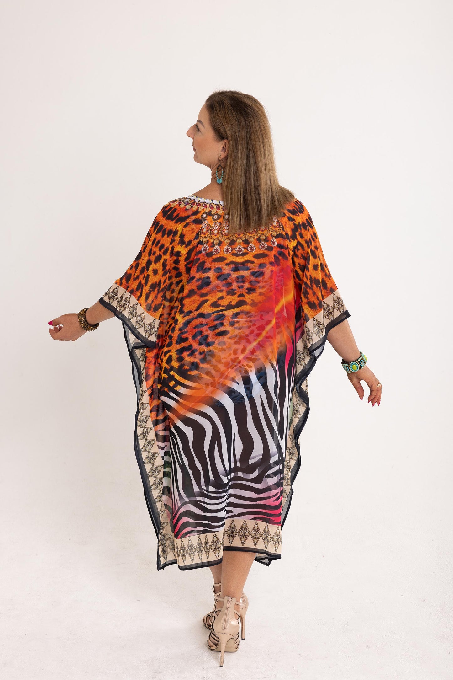 Short Chiffon - The Venetian Kaftan