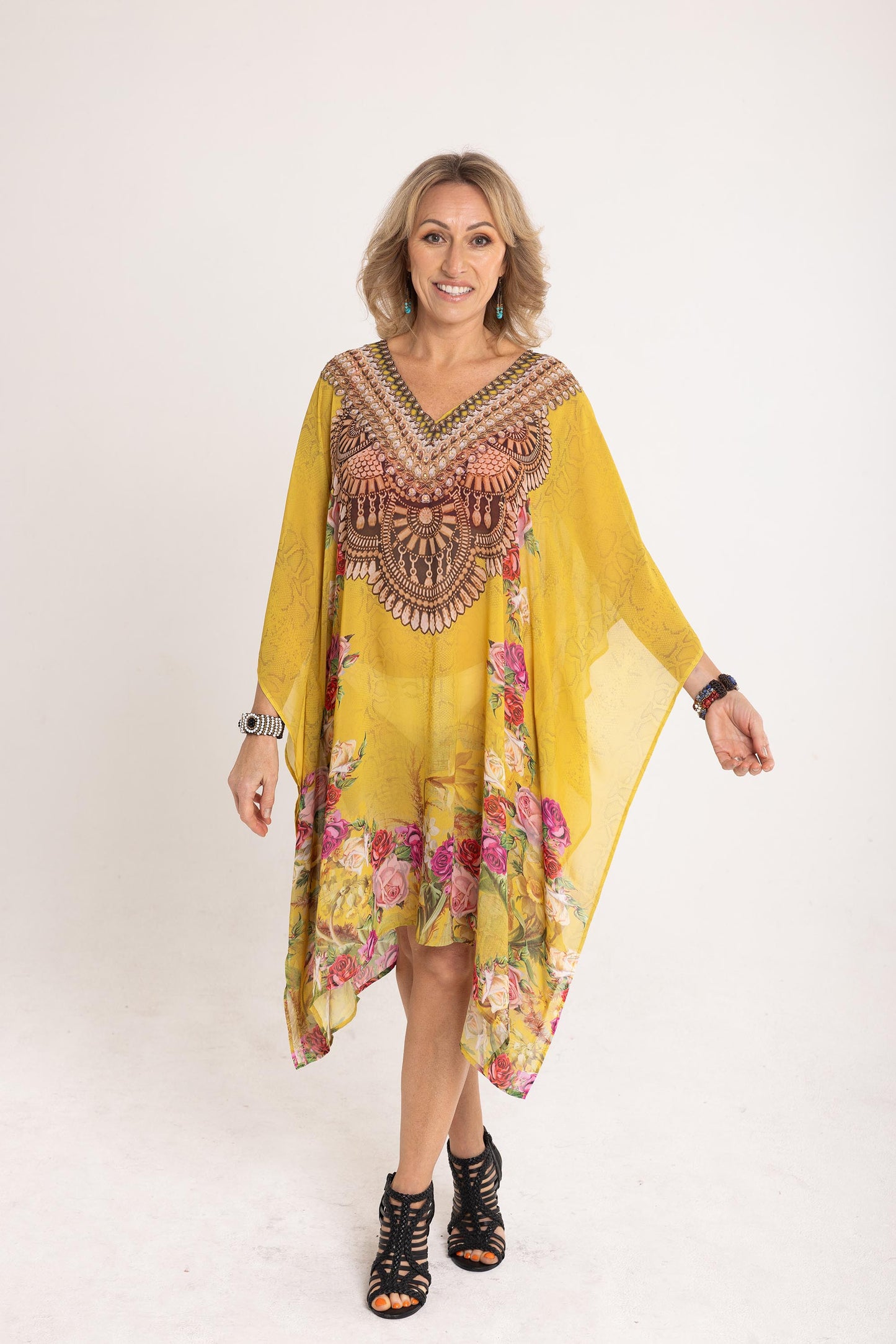 Short Chiffon - The Peru Kaftan