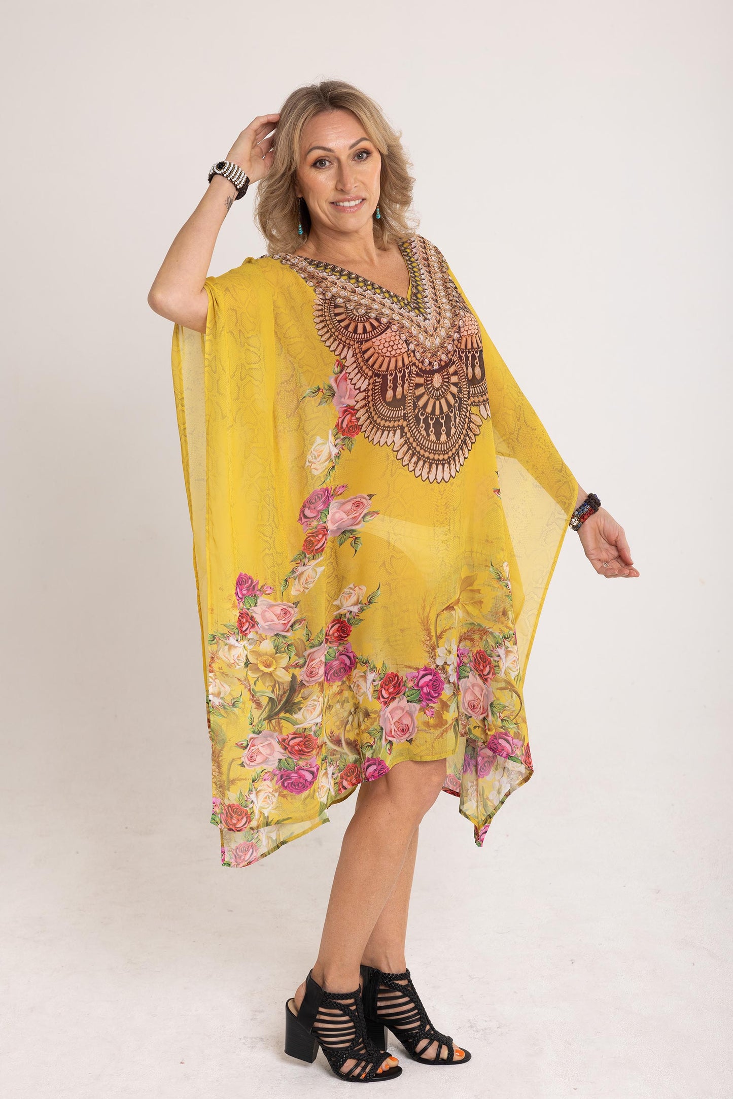 Short Chiffon - The Peru Kaftan