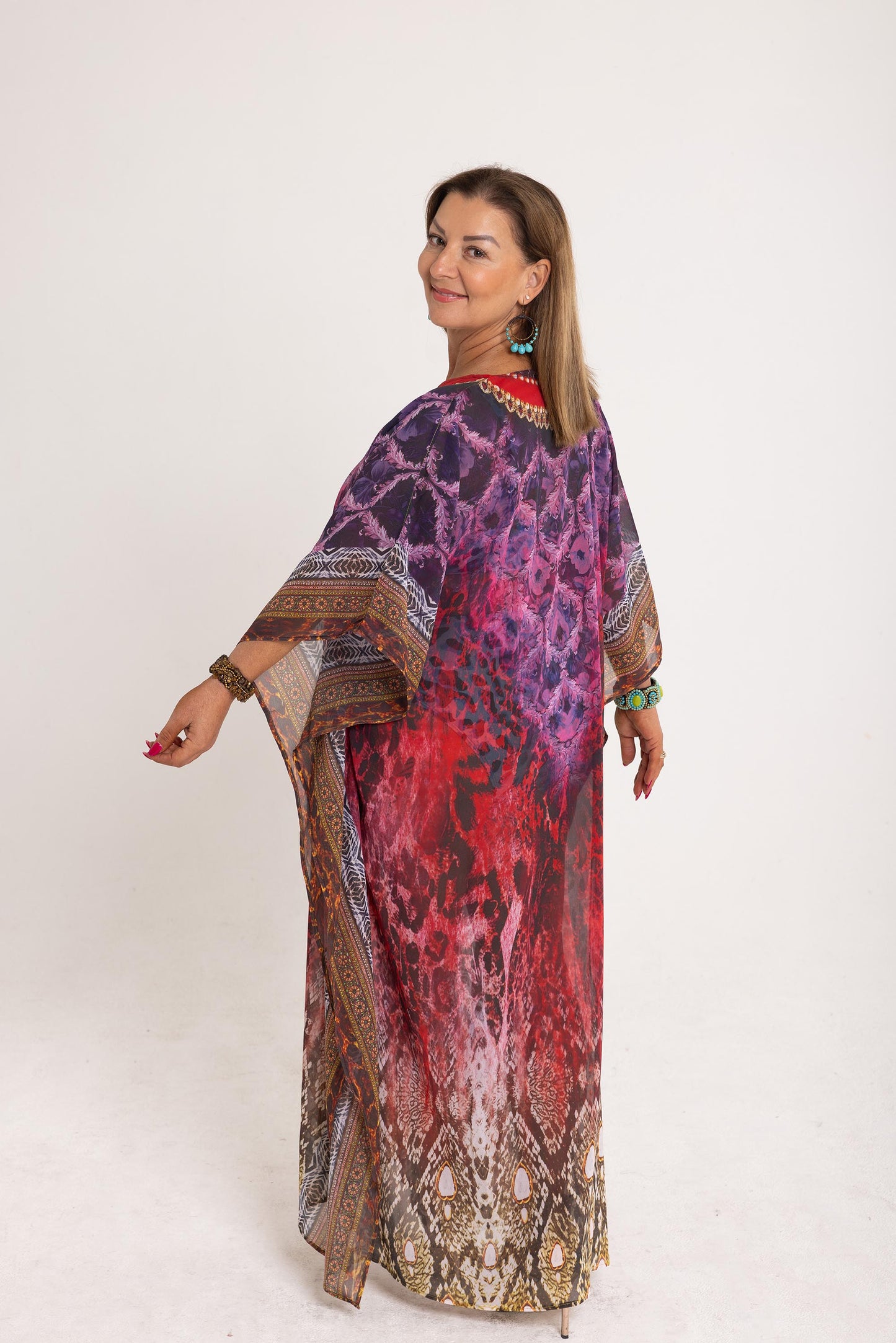 Long Chiffon - The Morocco Kaftan