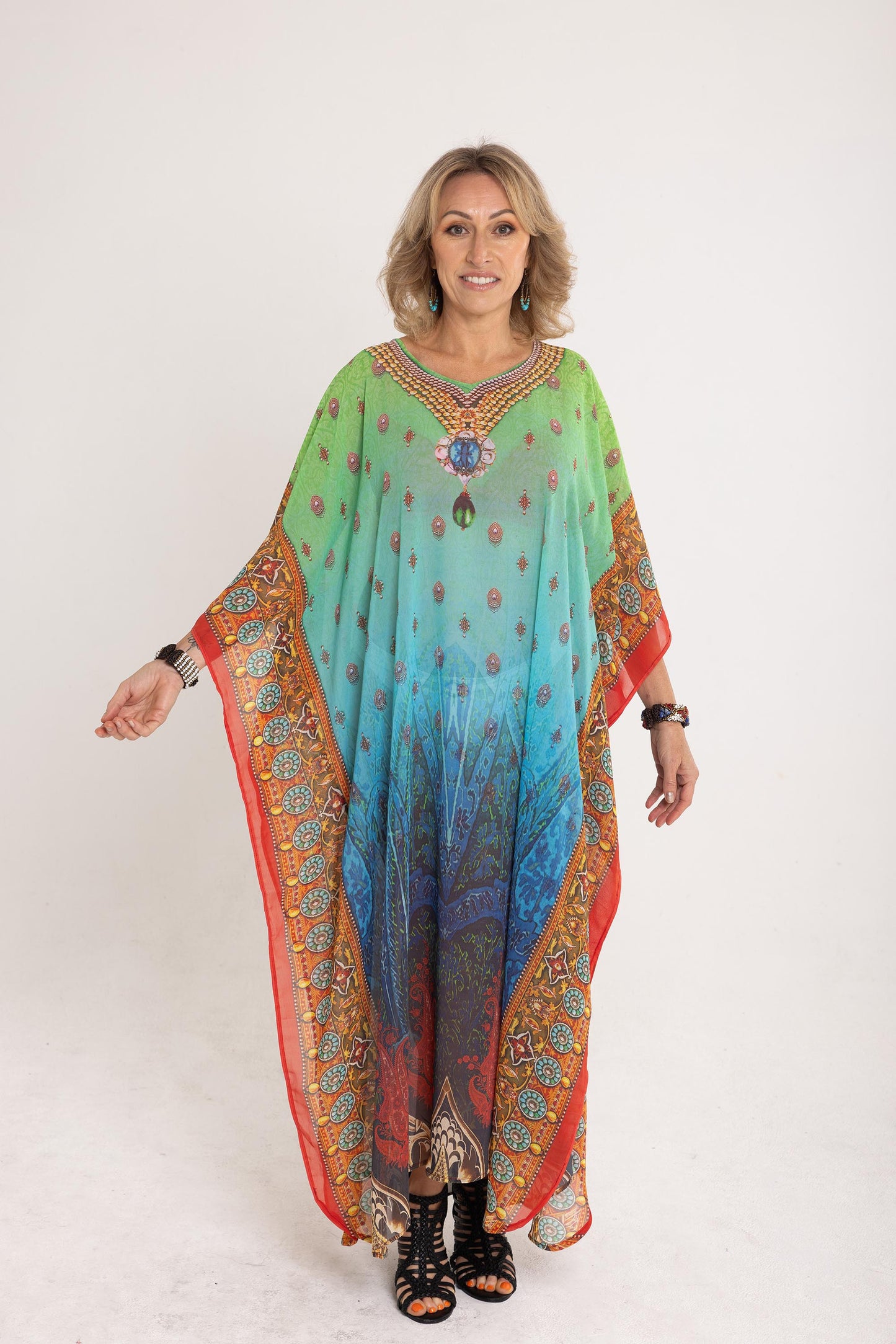 Long Chiffon - The Gypsy Kaftan