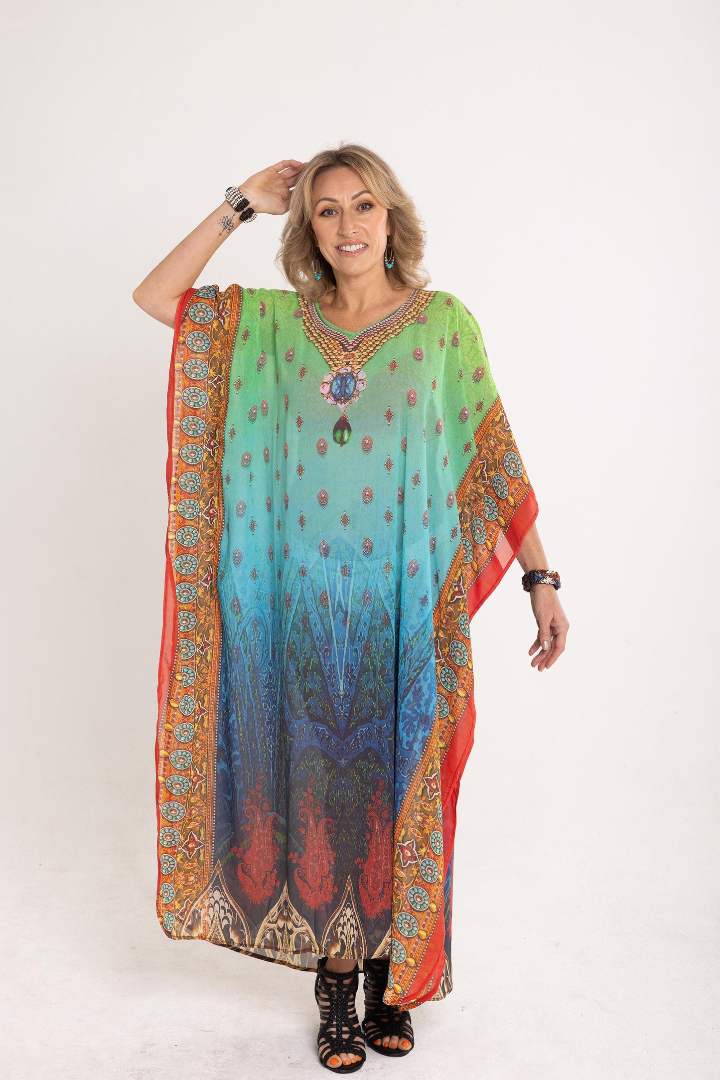 Long Chiffon - The Gypsy Kaftan