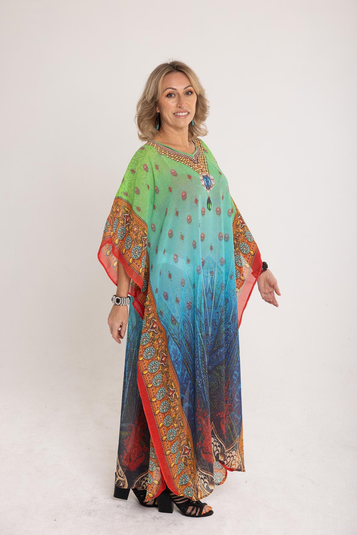 Long Chiffon - The Gypsy Kaftan