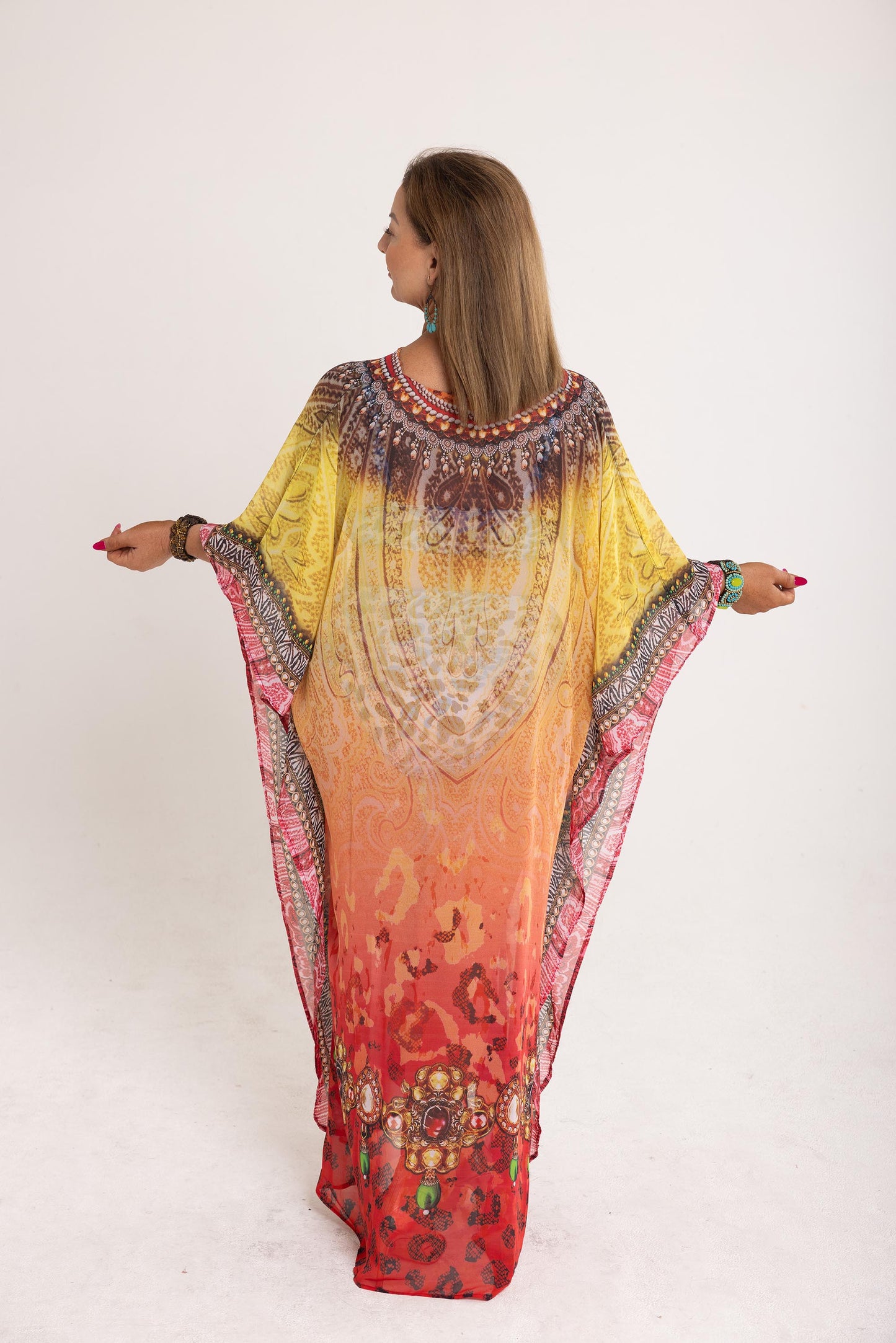 Long Chiffon - The Spanish Kaftan