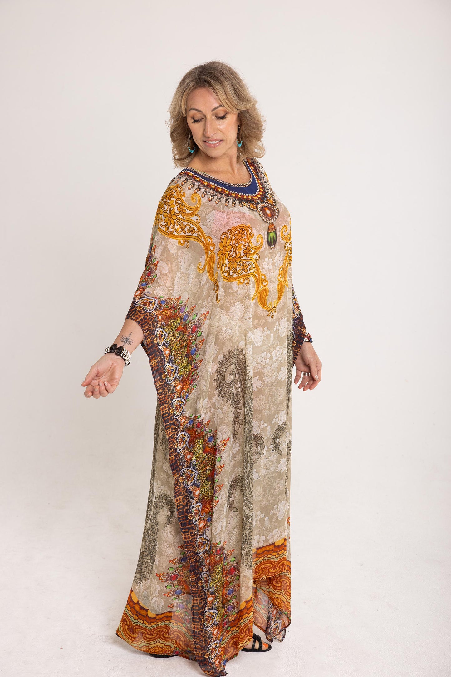 Long Chiffon - The Venice Kaftan