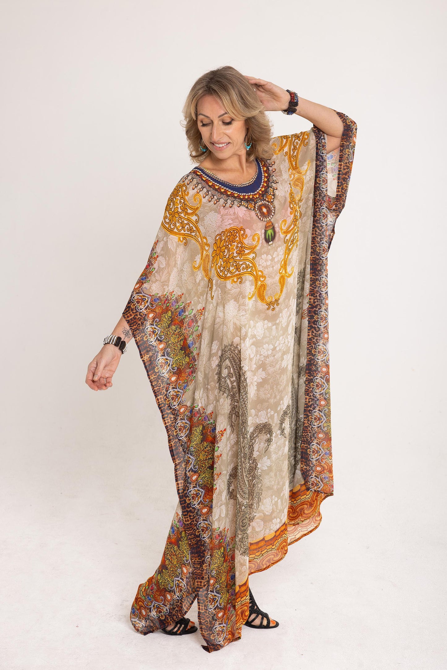 Long Chiffon - The Venice Kaftan