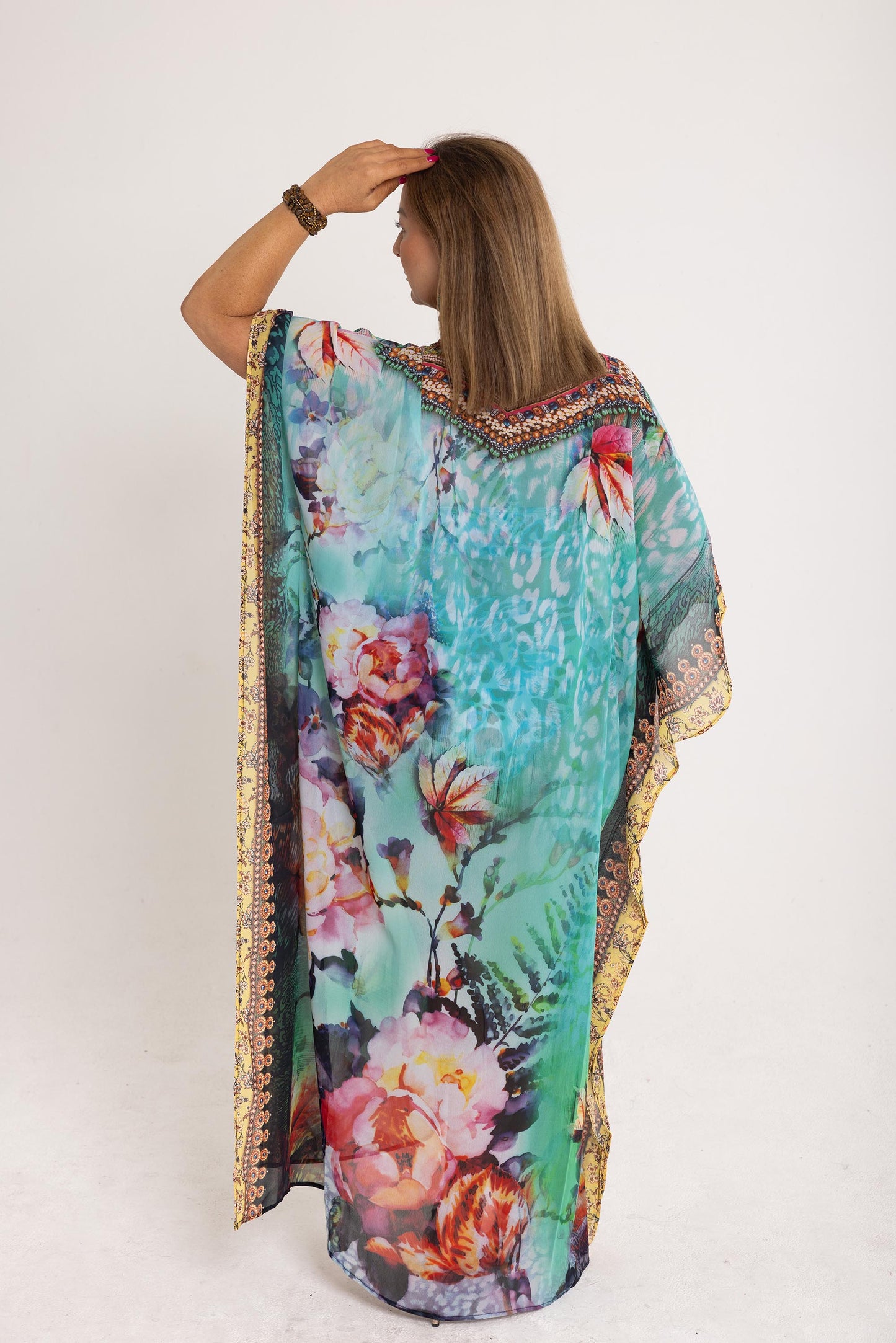 Long Chiffon - The Bora Bora Kaftan